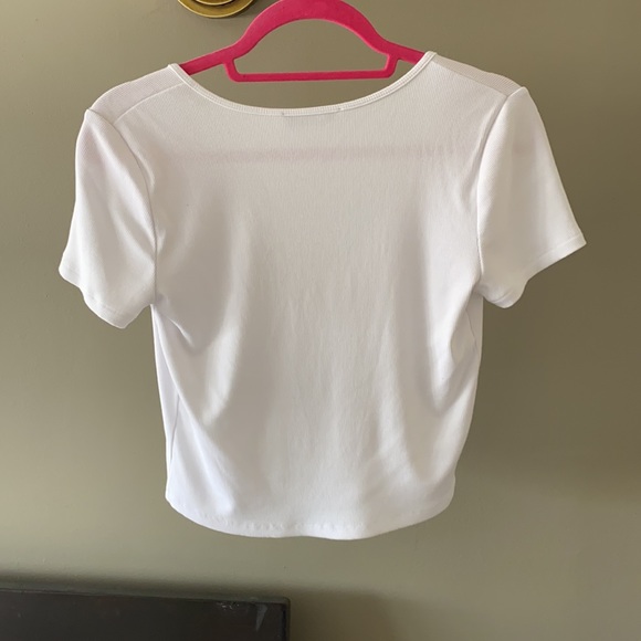 Wilfred Free Only Tie-Front T-Shirt - Picture 8 of 8